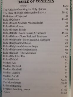 Juz u Amma - 30th Part of The Holy Quran with Colour Coded Tajweed Rules - Image 4