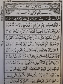 Panj Parah (16 to 20) of The Holy Quran (Sixteen to Twenty Parahs) – 13 Lines - Image 5