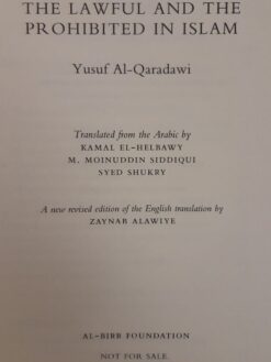 The Lawful and the Prohibited in Islam by Yusuf al-Qaradawi - Image 13